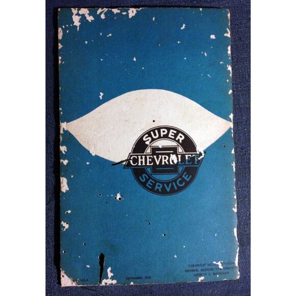 Vintage Original 1955 "Chevrolet Air Conditioning Training Theory & Operation" - Picture 7 of 7